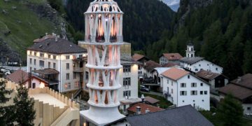 رونمایی از بلندترین سازه چاپ سه‌بعدی جهان در قلب آلپ سوئیس