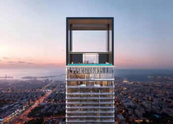 برج ترامپ در دبی دارای بلندترین استخر روباز جهان خواهد بود