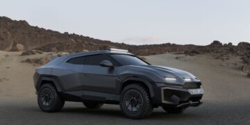 خودروی آخرالزمانی Rezvani Knight رونمایی شد