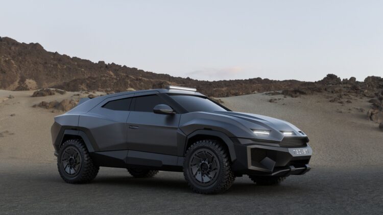 خودروی آخرالزمانی Rezvani Knight رونمایی شد