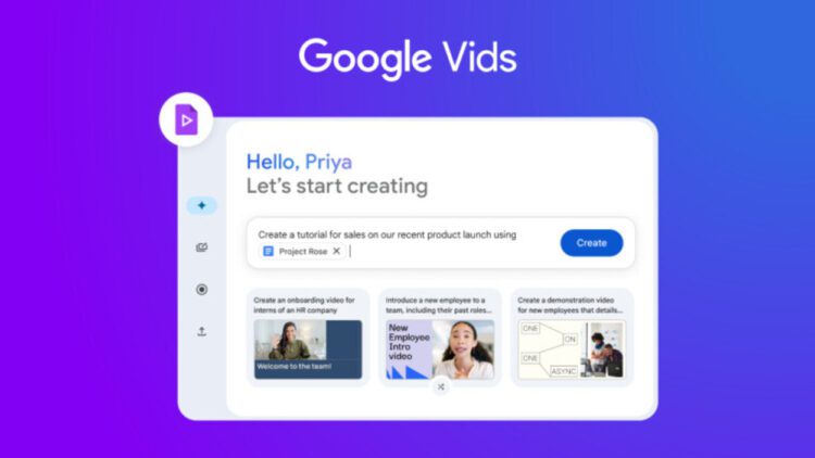 گوگل ابزار "Vids" را به مدل پیشرفته Veo 2 مجهز کرد
