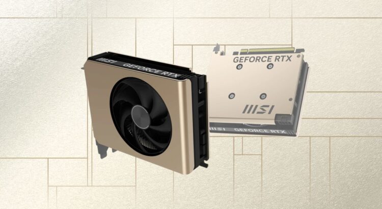 MSI از کوچک‌ترین کارت‌های گرافیک GeForce RTX 5060 رونمایی کرد