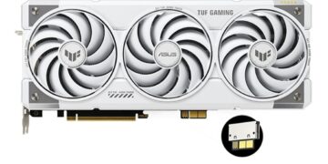 ایسوس از نسل جدید کارت‌های گرافیک BTF 2.5 با کانکتور برق جداشدنی رونمایی کرد