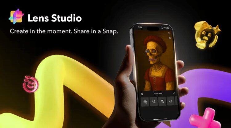 اسنپ ابزارهای جدیدی برای ساخت لنزهای AR معرفی کرد؛ عرضه Lens Studio برای iOS و وب با پشتیبانی از هوش مصنوعی