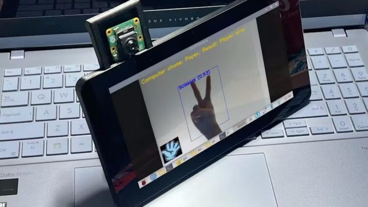 تجریه بازی سنگ کاغذ قیچی با هوش مصنوعی