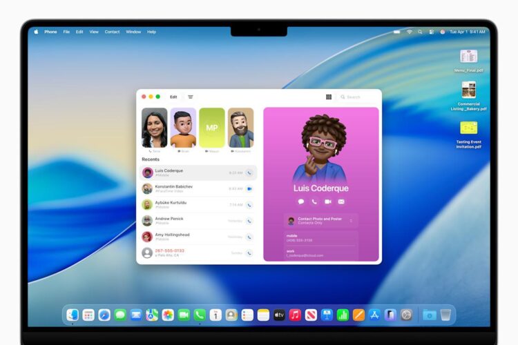 اپل، مک را با اپلیکیشن Phone و هوش مصنوعی به سوی آینده سلولی پیش می‌برد: گامی فراتر در یکپارچگی اکوسیستم