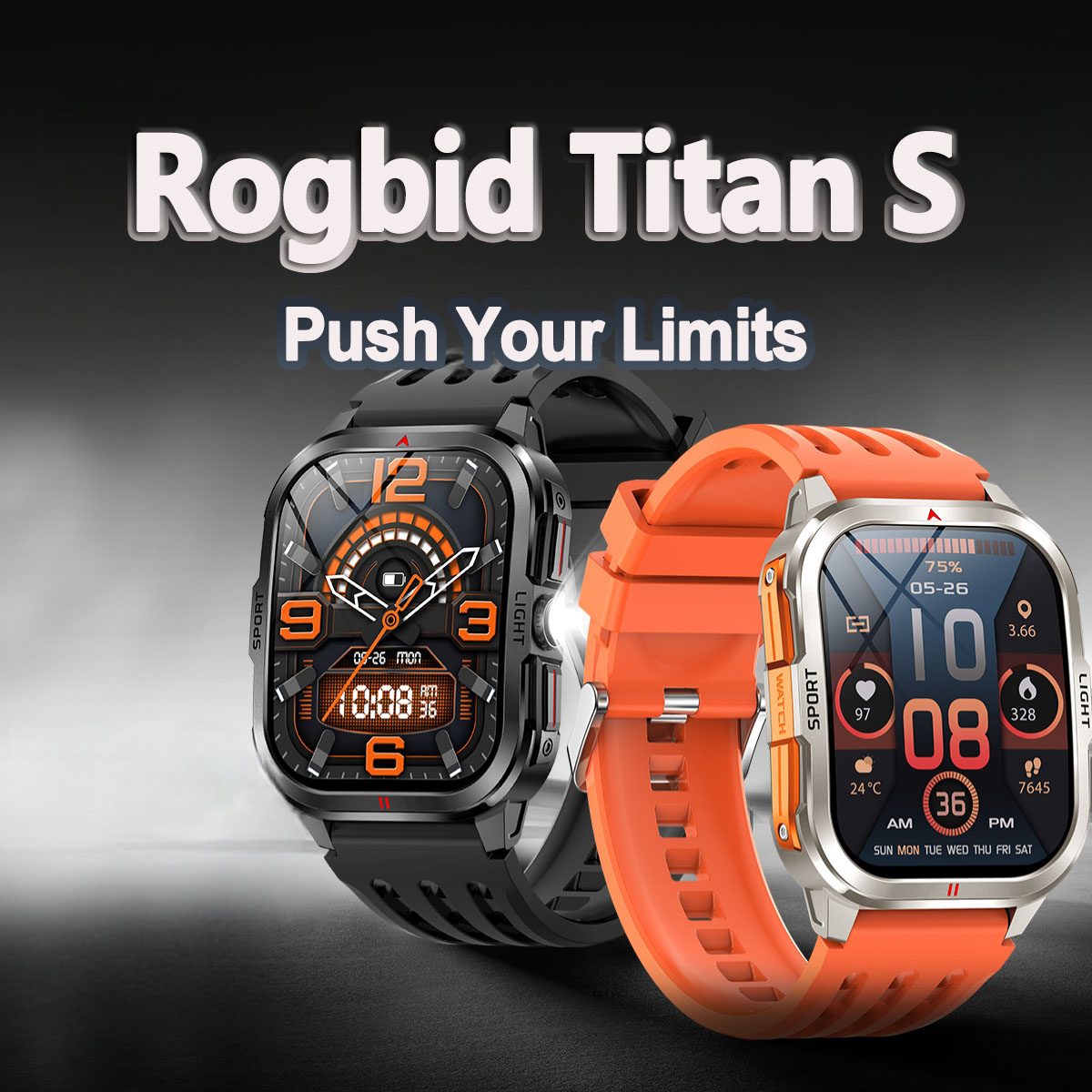 ساعت مقاوم Rogbid Titan S با طراحی خمیده