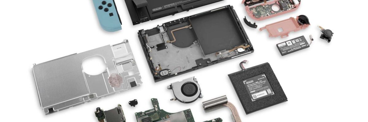 امتیاز تعمیرپذیری نینتندو سوییچ