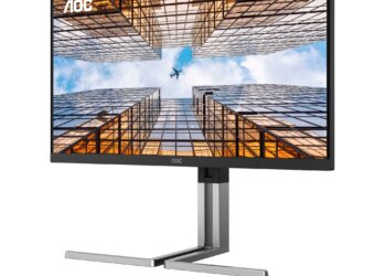 مانیتور ۵K جدید AOC با روشنایی ۶۰۰ نیت و امکانات متنوع معرفی شد