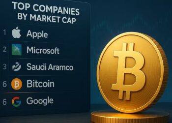 بیتکوین با عبور از گوگل به ششمین دارایی باارزش جهان تبدیل شد