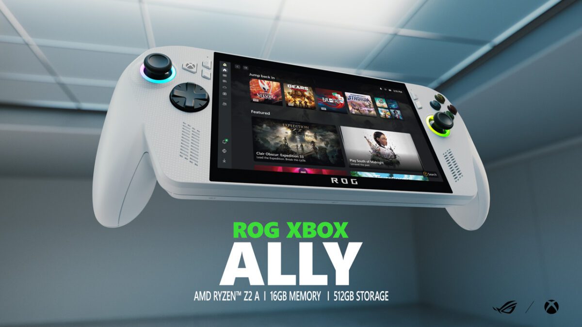 رومایی مایکروسافت و ایسوس از دو کنسول دستی جدید Xbox Ally