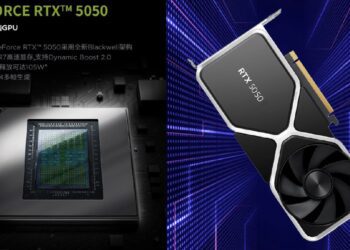 انویدیا از کارت گرافیک لپتاپ GeForce RTX 5050 با حافظه GDDR7 رونمایی کرد