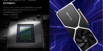 انویدیا از کارت گرافیک لپ‌تاپ GeForce RTX 5050 با حافظه GDDR7 رونمایی کرد