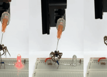 دانشمندان از عنکبوت‌های مرده گیره‌های رباتیک می‌سازند