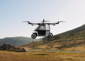 موتورسیکلت پرنده Skyrider X6 با سرعت ۷۲ کیلومتر معرفی شد