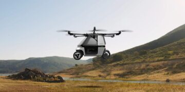 موتورسیکلت پرنده Skyrider X6 با سرعت ۷۲ کیلومتر معرفی شد