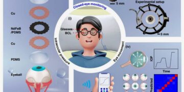 ساخت لنزهای هوشمند که فشار و حرکات چشم را در خواب هم کنترل می‌ کنند