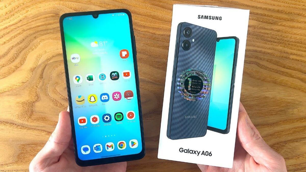 سامسونگ Galaxy A06؛ اقتصادیترین گوشی با صفحهنمایش بزرگ