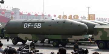 انتشار اطلاعات محرمانه موشک قاره‌پیمای هسته‌ای DF-5 چین