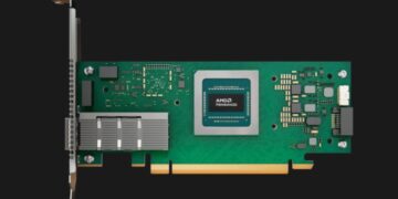 AMD کارت شبکه جدید Ultra Ethernet با سرعت ۴۰۰ گیگابیت بر ثانیه را معرفی کرد