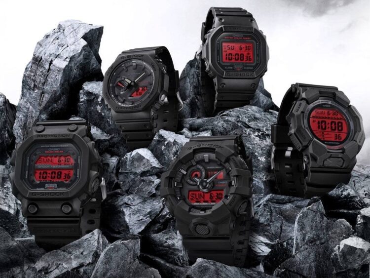 کاسیو از سری جدید ساعت‌های G-Shock رونمایی کرد