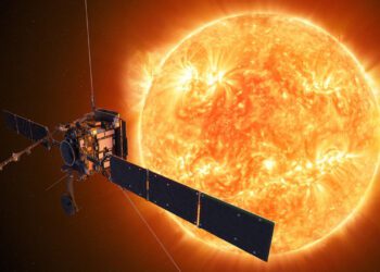 ثبت اولین تصاویر از قطب جنوب خورشید توسط فضاپیمای Solar Orbiter
