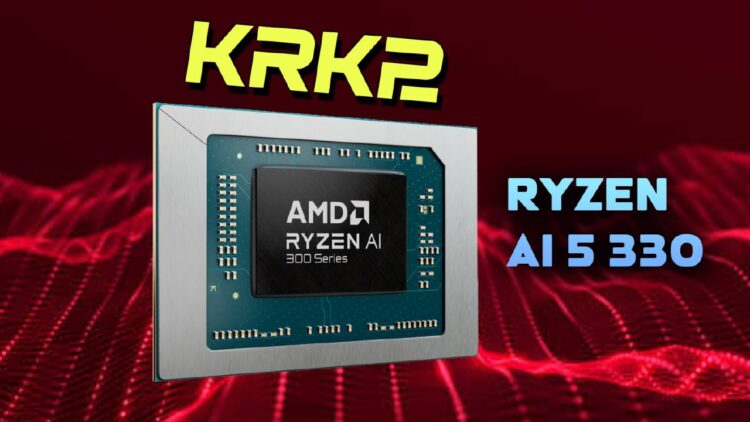 عرضه بی‌سروصدای پردازنده Ryzen AI 5 330 توسط AMD با معماری Zen 5 و تمرکز بر بهره‌وری انرژی
