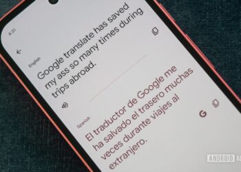 بازطراحی رابط مکالمه Google Translate