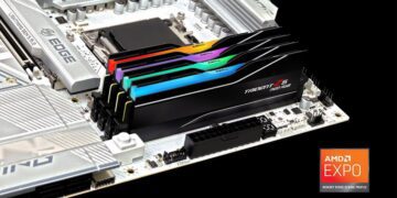 جی.اسکیل از ماژول‌های ظرفیت بالا و پرسرعت DDR5 رونمایی کرد