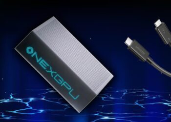 وان‌نت‌بوک نخستین کارت گرافیک اکسترنال جهان با پورت Thunderbolt 5 و پردازنده RX 7600M XT را معرفی می‌کند