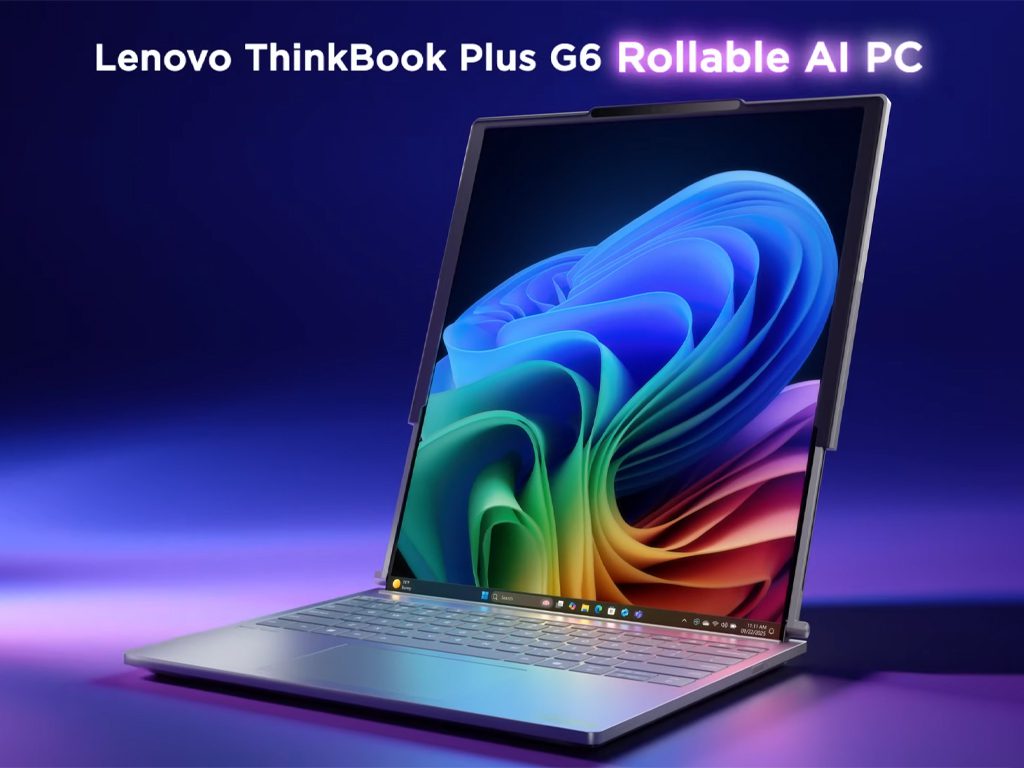 لپ‌تاپ رول‌شونده ThinkBook Plus Gen 6 لنوو