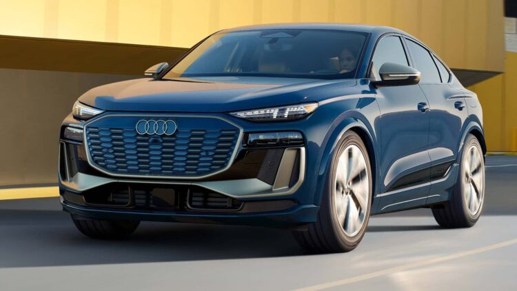 خودروی Q6 Sportback E-Tron مدل ۲۰۲۵ آئودی رونمایی شد