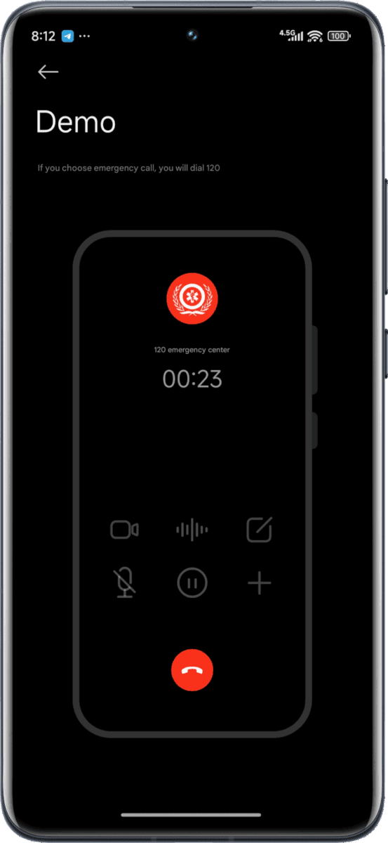 شناسایی تصادف شیائومی