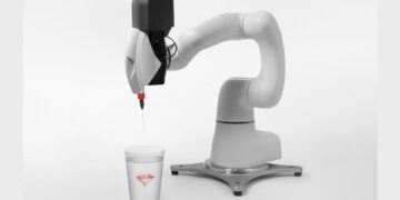 تصویرسازی سه‌بعدی درون نوشیدنی‌ها با ربات Lidris