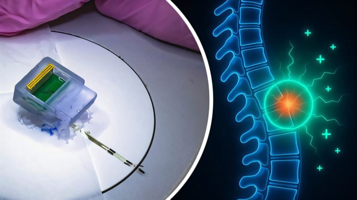 این ایمپلنت پیشرفته الکتریکی باعث بازیابی حرکت پس از آسیب نخاعی می شود