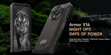 عرضه گوشی مقاوم یولفون با دوربین دید در شب و باتری غول‌پیکر