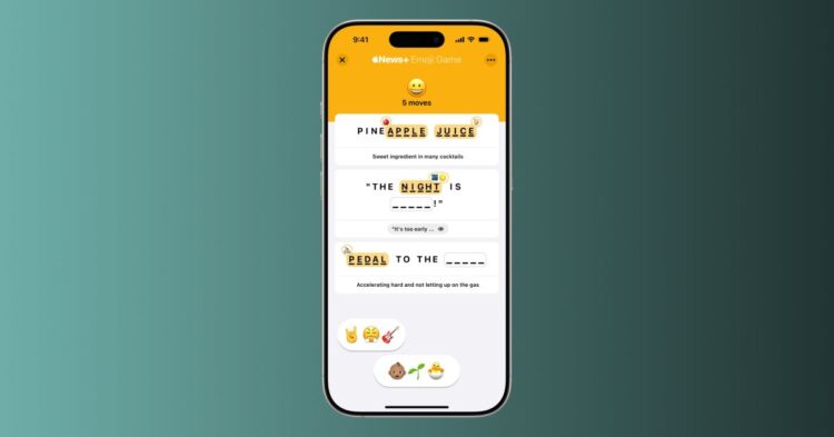 اپل بازی جدید «Emoji Game» را برای کاربران iOS 18.4 و نسخههای جدیدتر معرفی کرد