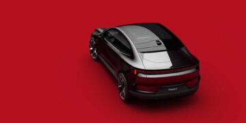 طراحی جسورانه خودروی Polestar 4 بدون شیشه عقب