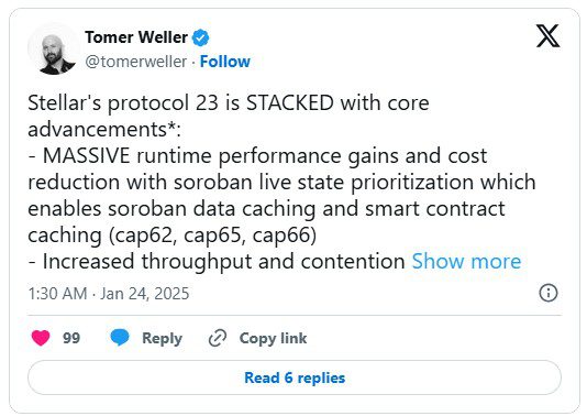 افزایش ۳۰ درصدی قیمت استلار (XLM) پیش از ارتقای کلیدی شبکه میزبان