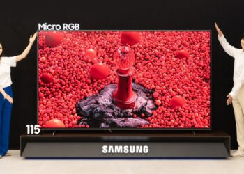 تلویزیون ۱۱۵ اینچی Micro RGB سامسونگ