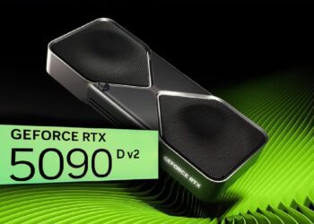 کارت گرافیک NVIDIA RTX 5090 D V2 رسماً در چین رونمایی شد