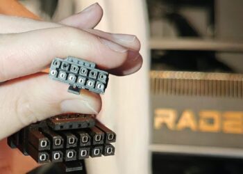 ذوبشدن کانکتور ۱۶ پین Radeon RX 9070 XT