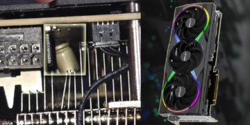 انفجار خازن در کارت گرافیک PNY RTX 5090