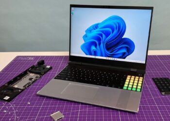 لپتاپ ماژولار فریمورک 16