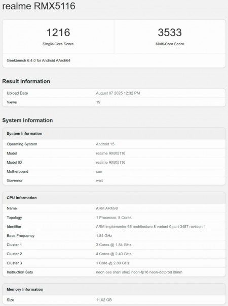 سری جدید Realme P4