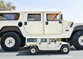 بزرگترین Hummer جهان در موزه اختصاصی شیخ اماراتی به نمایش درآمد