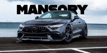 منصوری نسخه سفارشی خودروی Mercedes-AMG SL 63 را رونمایی کرد