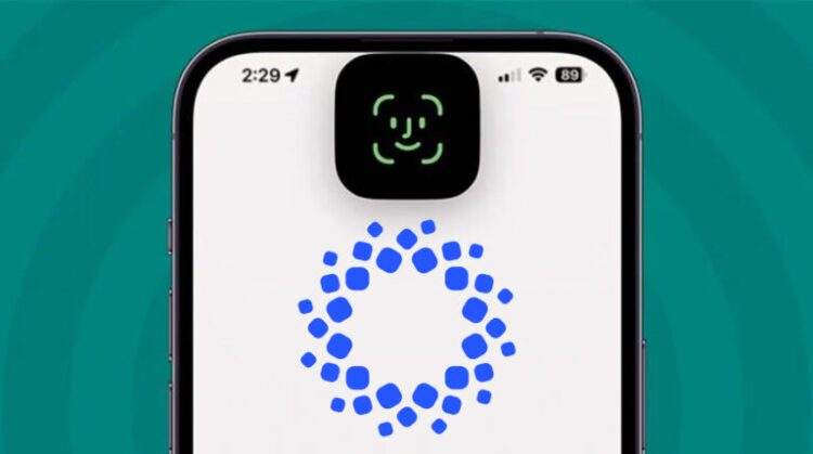 انیمیشن فیس آیدی اپل در HyperOS 3