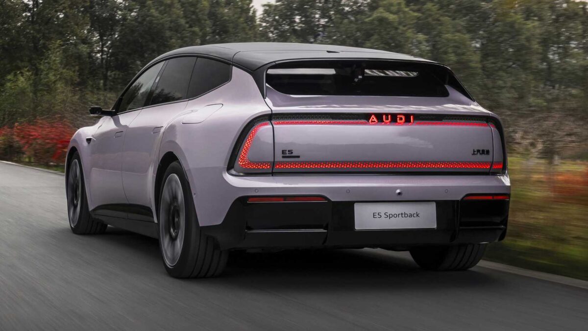 رونمایی آئودی از مدل برقی خودروی E5 Sportback 