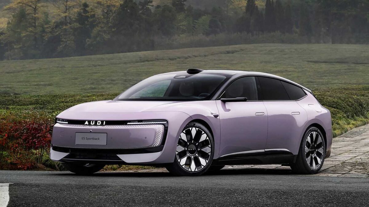 آئودی مدل برقی خودروی E5 Sportback را عرضه می کند